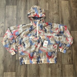 Kari Traa Breathable Loose Waterproof Shell Jacket Women’s Size M Multicolour